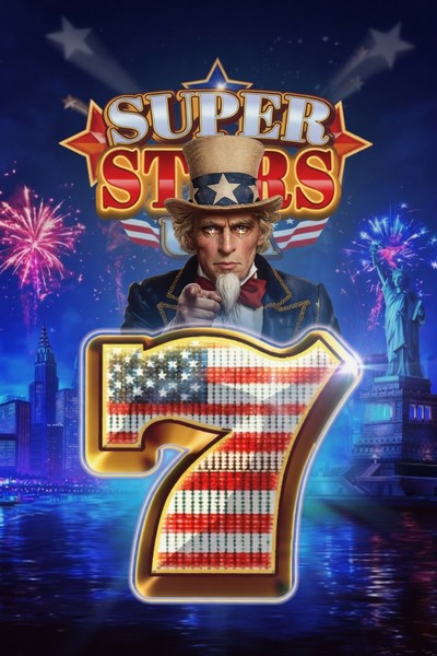 Super Stars USA-spilleautomat hos Betrepublic Casino